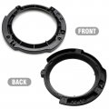 Hoypeyfiy 7 Inch Round Headlight Mounting Retaining Bracket Ring Set Replacement For Jeep Wrangler Jk 2007-2017 Front Left And