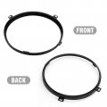 Hoypeyfiy 7 Inch Round Headlight Mounting Retaining Bracket Ring Set Replacement For Jeep Wrangler Jk 2007-2017 Front Left And