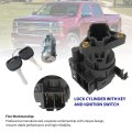 12458191 12533953 Lock Cylinder With Keys Ignition Switch For 2004 Chevrolet Classic Ls Sedan 4-door 2 2l 2198cc 134cu In L4