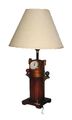 Binnacle Lamp W Clock 