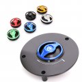 Blue Revo Cnc Quick Release Gas Fuel Cap For Honda Cbr1000rr 2004-2013 10 11 12 Cbr600rr 03-18 14 15 16 Cbr600f Cbr600f4 91-08 