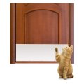 Hecasa Stainless Steel Door Kick Plate 12 X 34 3 64 Rectangular Mirror Kickplate For Interior Exterior Protection Silver 
