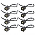 Wflnhb Modular Ignition Coil Connector Pigtail Plug Wpt579 Replacement For Ford 4 6l 5 4l 6 8l 8 Pcs