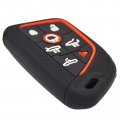 Silicone Rubber Remote Smart Key Fob Case Cover Protector Holder For 7 Buttons Chevrolet Corvette C8 2020 2021 2022 2023 