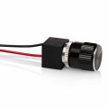 12 Volt Dc Dimmer For Led Halogen Incandescent Rv Auto Truck Marine And Strip Lighting Long Shaft Black 