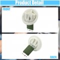 Acropix Hvac Blower Motor Resistor Heater Fit For Smart Forfour Pack Of 1 White Green