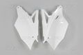 Ufo Ka04737-047 Replacement Plastic For Kawasaki Side Pnls Kxf450 White 