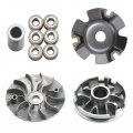 Saihisday Replacement For Gy6 150cc 157qmj Engine Drive Wheel Assy Performance 14 Gram Rollers Chinese Scooter Racing Front 
