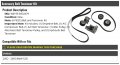 Accessory Belt Tensioner Kit 6 Piece With Serpentine Compressor Idler Pulley Alternator Compatible 2002-2005 Bmw 525i