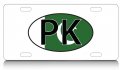 Pakistan Flag World Flags Country Nations Aluminum License Plate Auto Suv Truck Tag M60 