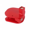 Labwork Steel Ball And Ring Hitch Lock Durable Secure Trailer Electro-plated Powder Coated Finish Red