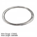 Uxcell 17 Gauge Heat Resistance Wire Wrapping 98ft Heating Resistor Wires Electronic Coil