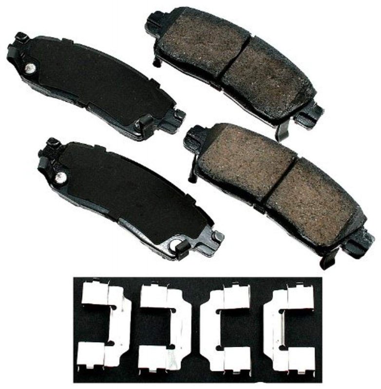 Act883 Proact Ultr Ceramic Disc Brake Pad Kit Grey
