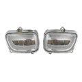 Led Turn Signals Light Clear Lens Fit For Honda Goldwing Gl1800 2001-2017 