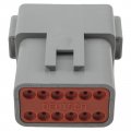 Carbhub 5 Sets 12 Pin Connectors For Waterproof Electrical Wire Connector With Stamped Contacts And Seal Plug Fit Truck