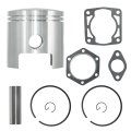 Jdllong 14997-g1 14554-g1 Piston Rings Kit And Gasket For Ezgo 2 Cycle Gas Golf Cart 72mm Standard Bore 244cc Ec25-ds Ec25 2pg 
