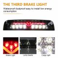 Tresound For 2009-2017 Dodge Ram 1500 2500 3500 3rd Third Brake Light Cargo Led High Mount Lamp Smoked