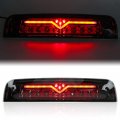 Tresound For 2009-2017 Dodge Ram 1500 2500 3500 3rd Third Brake Light Cargo Led High Mount Lamp Smoked