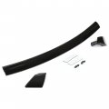 Hecasa Roof Spoiler Compatible With 2002-2007 Subaru Impreza Wrx Sti Rear Window Top Wing Glossy Black
