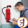 Doitool Fire Extinguisher Bracket Mountings Rack Wall Hook Extinguisher Hanging Holder For Home Office School 4kg