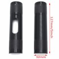 Httmt- Black Upper Lower Knurled Handlebar Riser Adapter 1 To 25-1 4 For H-d 1 Clamp