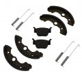 Fits Honda Trx 650 Fa Rincon Front Brake Shoes And Rear Pads