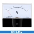 Uxcell Dc 0-15v Analog Panel Voltage Gauge Volt Meter 44c2 1 5 Error Without Pulse