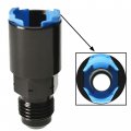 Waltyotur 2pcs Fuel Rail Efi Fitting 6an Male Flare To 3 8 Quick-disconnect Push-on Adapter
