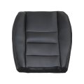 Front Passenger Side Bottom Replacement Seat Cover Microfiber Leather Black For Ford F250 F350 F450 F550 2002 2007 Lariat Xlt 