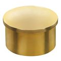 Lavi Industries 00-600 1h Polished Brass Flush End Cap 1-1 2 Od 