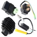 Spark Plug Cdi Ignition Coil Starter Relay Rectifier Kit For Honda Sportrax 400 Trx400ex 2x4 Replacement 30500-hn1-003 