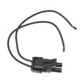 Electrical Connector For Gmc C3500 1992 To 2000 Plastic Oval Bullet Terminal Push On Attachment Metal Contact Alx Pau Si Hp7320 