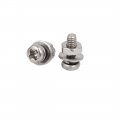 Uxcell M2 X 6mm 304 Stainless Steel Phillips Pan Head Screws Nuts W Washers 30 Sets