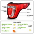 Acanii For 2016-2019 Ford Explorer Base Limited Platinum Xlt Led Tail Light Brake Lamp Replacement Passenger Side