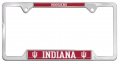 Officially Licensed Premium Shiny Chrome Metal License Plate Frame Second Generation Mascot Version Indiana 