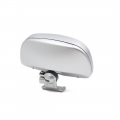 Uxcell Silver Tone Rectangle Curved Wide Angle Blind Spot Rearview Mirror For Car
