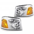 Epic Lighting Oe Style Replacement Headlights Assemblies For 2002-2009 Envoy Gm2502220 Gm2503220 15866071 15833070 Left Driver 
