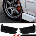 Fits For 2002-2007 Impreza Wrx Sti Gd Front Add-on Side Skirt Aero Guard Strake Spats 2 Pieces