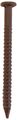 The Hillman Group 41798 Panel Nail 1-inch Black Walnut 