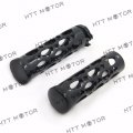 Httmt Trhb103-1 Black Motorcycle Hole Hollow Shape 1 Hand Grips Compatible With Nomad Drifter Vulcan 1600 2000 Kawasaki 1500