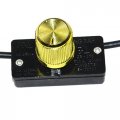 Hqrp 5-pack Universal Light Lamp Hi-lo-off Switch With Rotary Knob 125v 6a