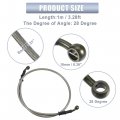 Uxcell 1 Set 1m 3 28ft Motorcycle Hydraulic Brake Or Clutch Line Hose Universal For Dirt Bike Atv Moped Scooter With Screws
