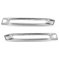Front Fog Light Cover Chrome Trim For Benz X166 Gl500 Gl550 Gl63 Amg 2013 2016 Driver And Passenger Side Set A1668851774 
