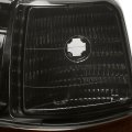Auto Dynasty Smoked Houisng Amber Corner Headlight W Bumper Lamps Tool Kit Compatible With Ford F-150 F-250 F-350 92-96