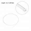 Uxcell Nylon Line Hose Tube 2mm 07 Id X 3mm 0 11 Od 1m 3 28ft Pa6 Pneumatic Air Brake Tubing For Fluid Transfer Clear
