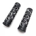 Httmt Trhb103b Motorcycle Black Hole Hollow Shape 1 Hand Grips Compatible With Most Motorcycles Bikes 1 Handlebars Harley Road