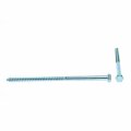 Prime-line Hex Lag Screws 3 In X 8 A307 Grade A Zinc Plated Steel 50 Pack