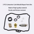 Waltyotur 2 Pcs Carburetor Carb Rebuild Repair Parts Kits Motorcycle Performance Replacement For Yamaha Xv250 Virago Xvs650