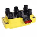 Ena Yellow Ignition Coil Pack For Mercuryd Mazda F150 Explorer Mustang Mystique E150 Econoline Ranger B3000 B4000 Mountaineer 