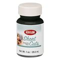 Krylon Kscb028 Short Cuts Brush-on Paint 1-ounce Flat Black 